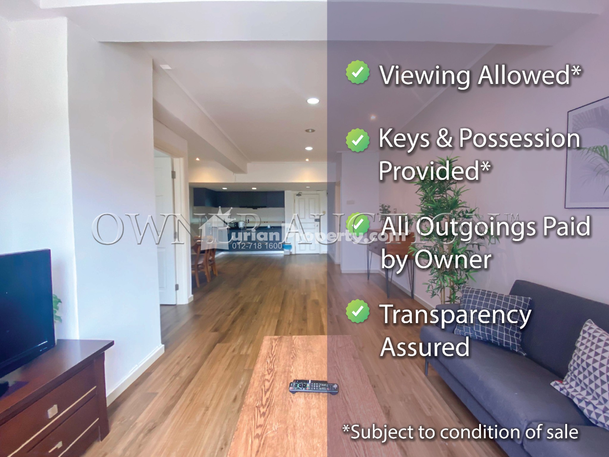 Serviced Residence For Auction at Holiday Place