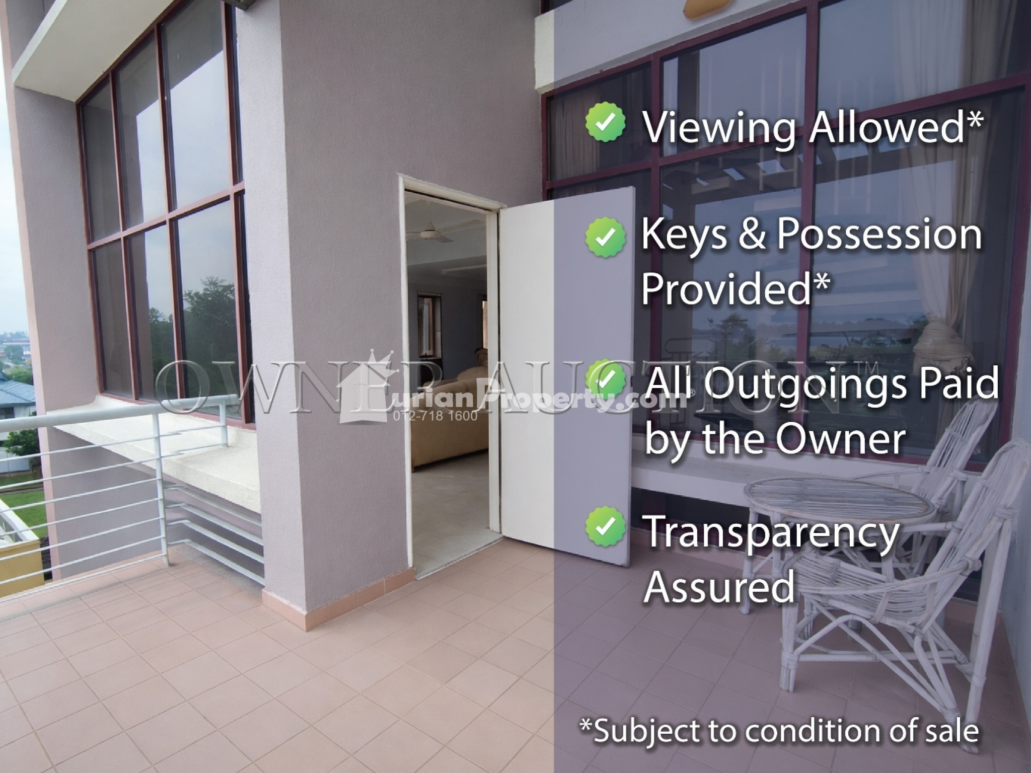 Condo For Auction at Golden Coast Condominium