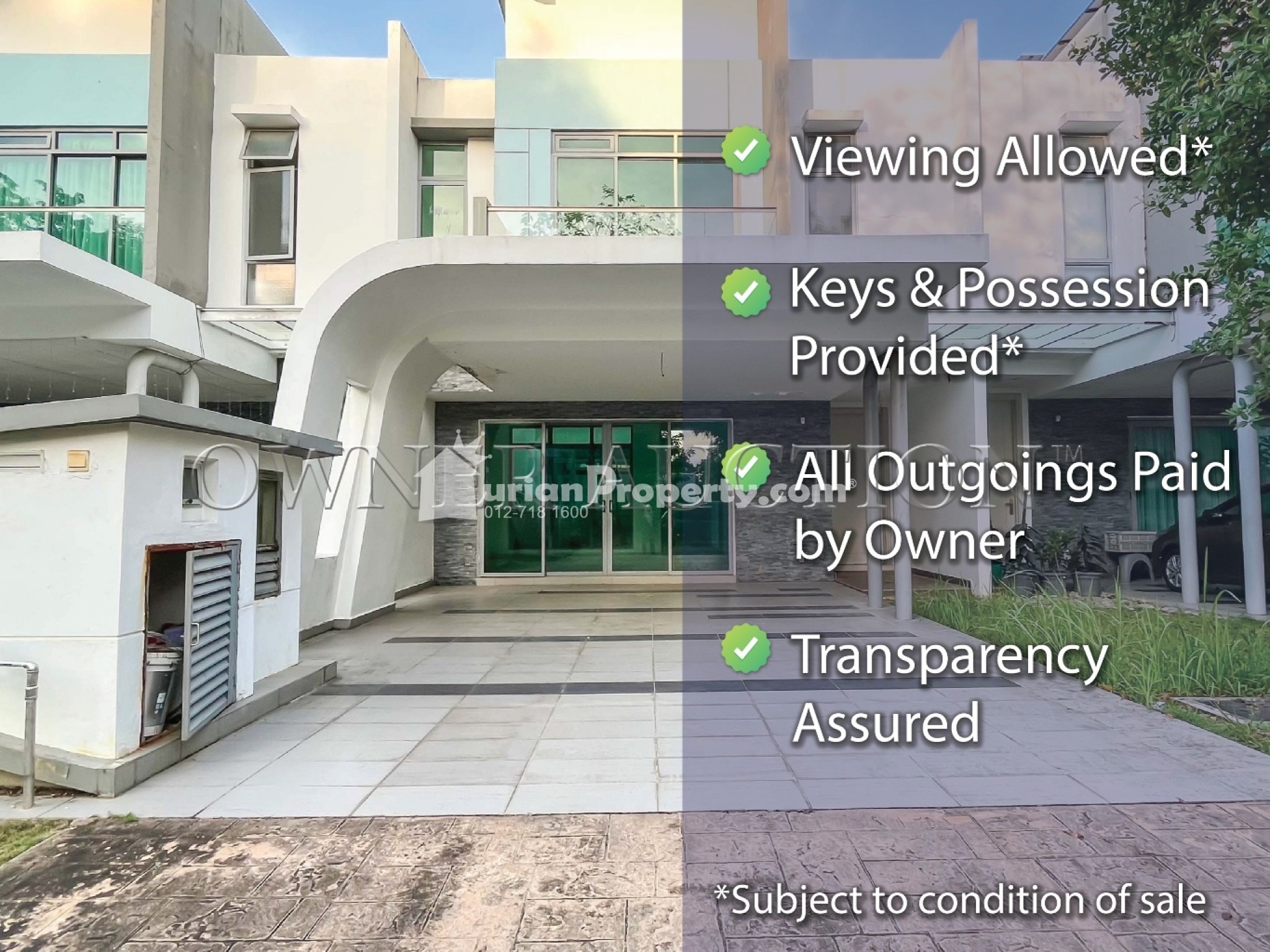 Terrace House For Auction at Setia Eco Glades