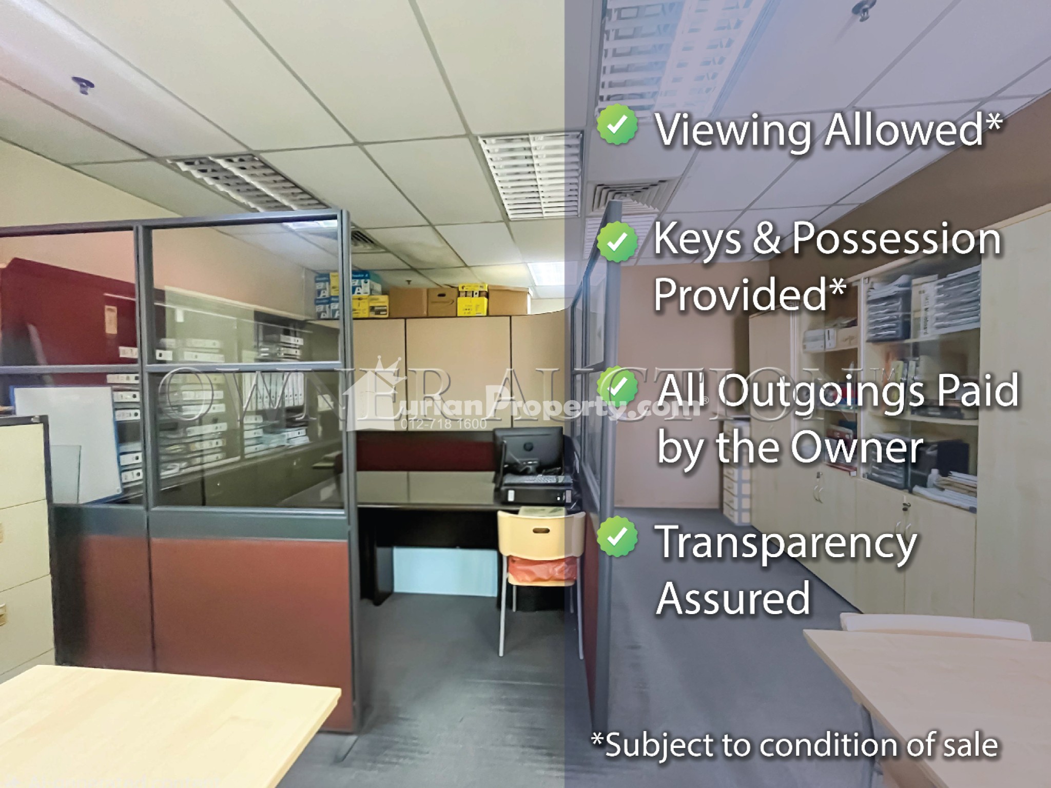 Office For Auction at Menara Mutiara Majestic