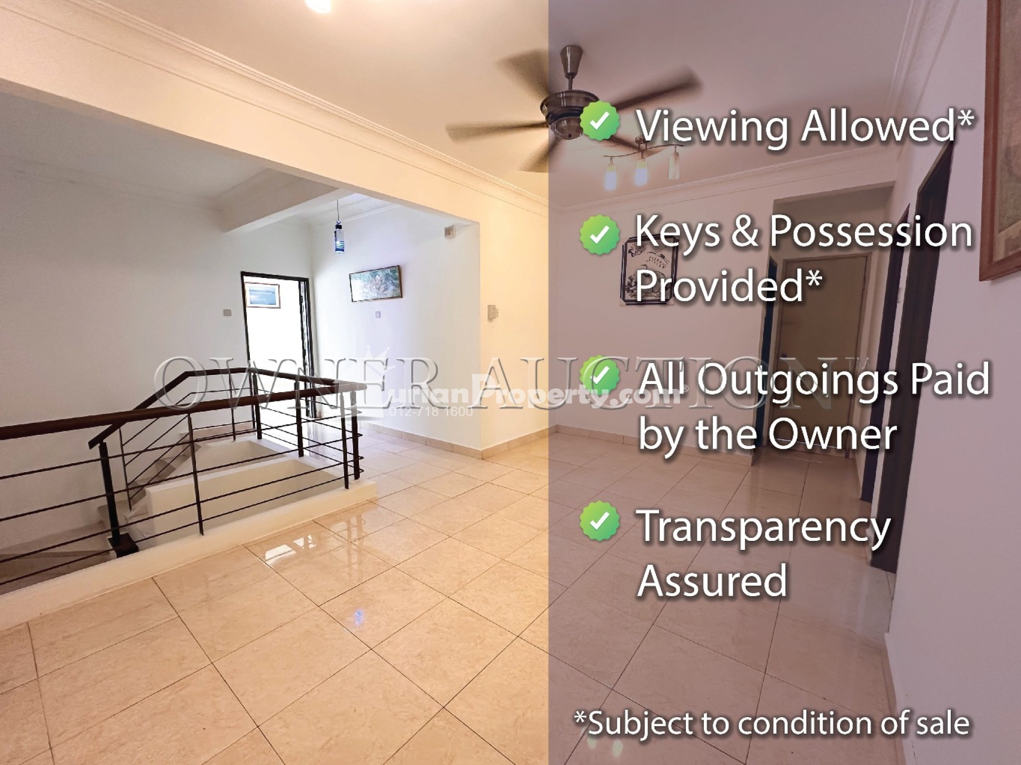 Terrace House For Auction at Villa Mas 1