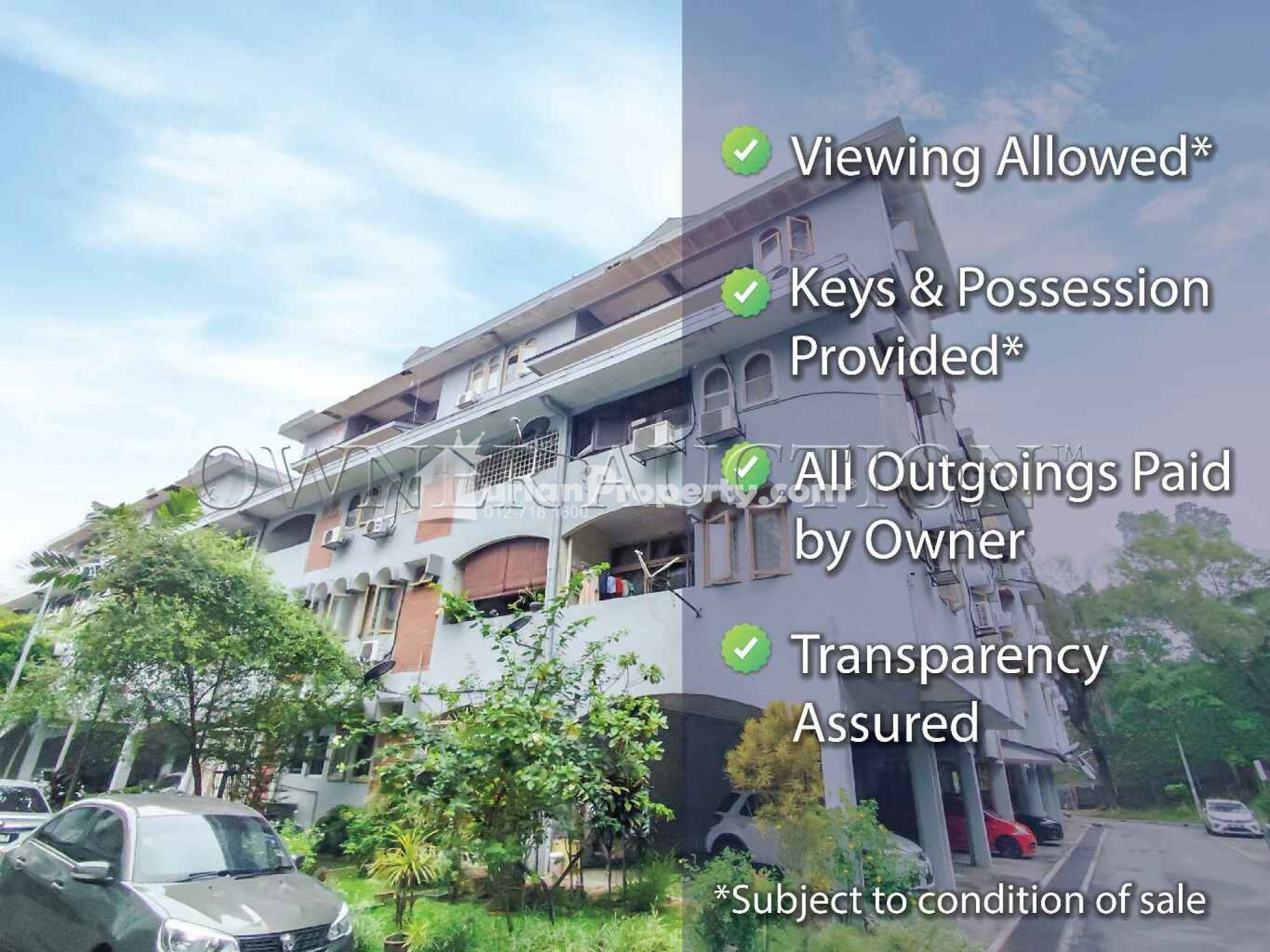 Apartment For Auction at Putri Apartment