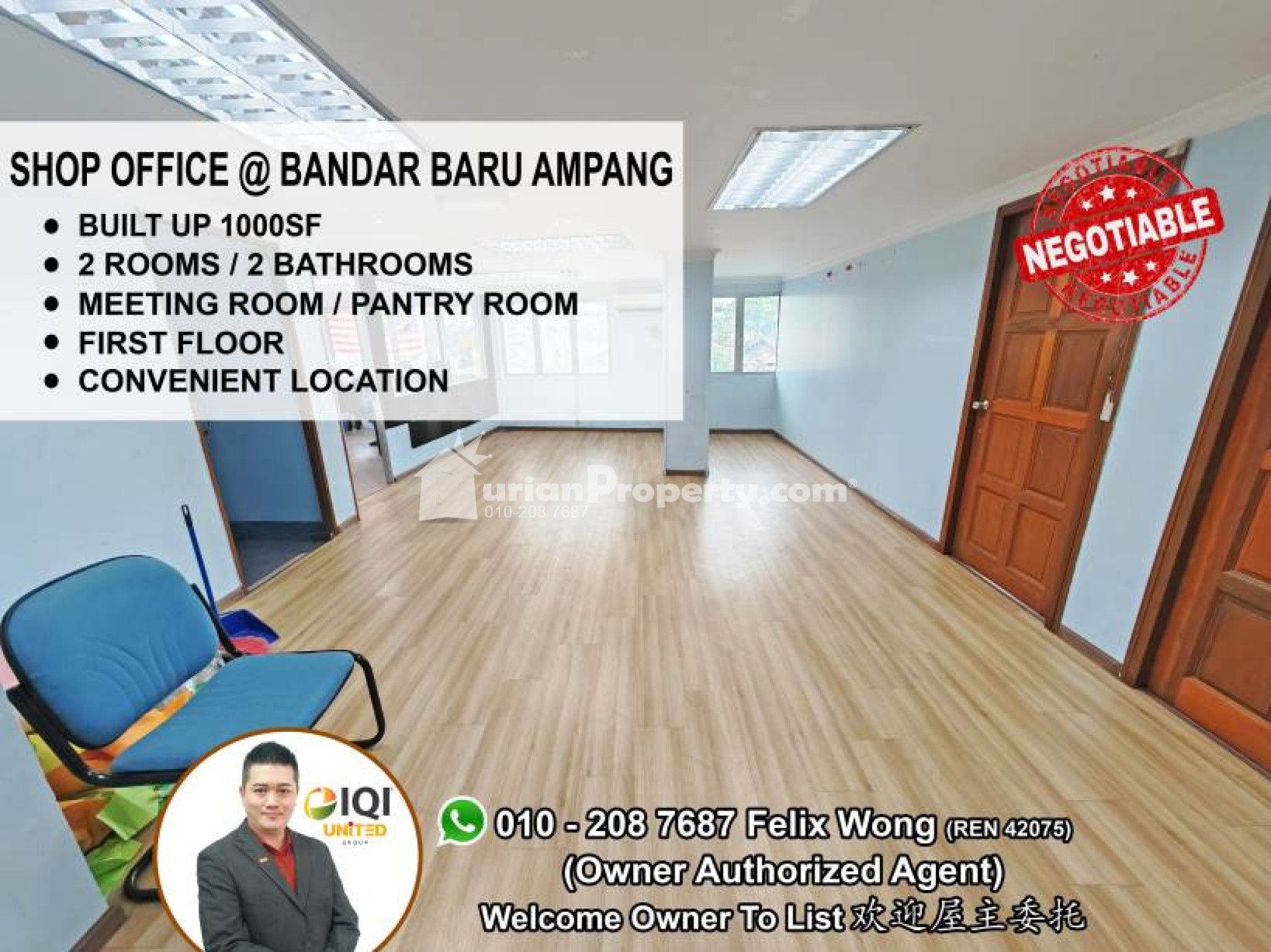 Shop Office For Rent at Bandar Baru Ampang