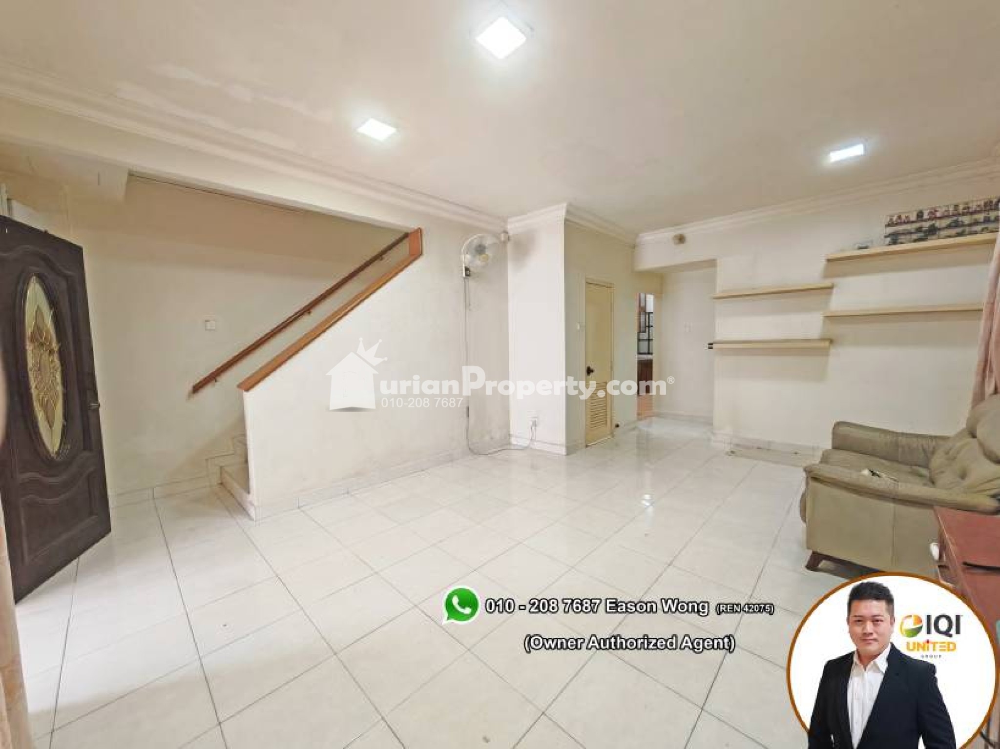 Terrace House For Sale at Bandar Damai Perdana