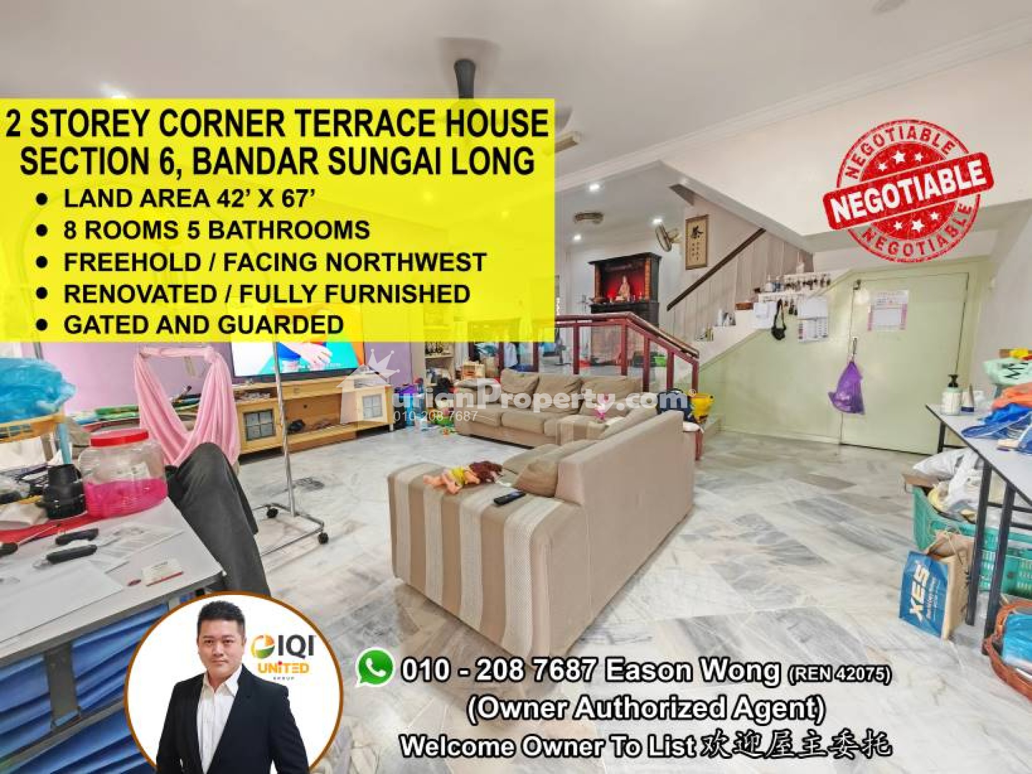 Terrace House For Sale at Bandar Sungai Long