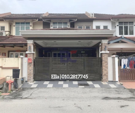 Terrace House For Sale at Desa Coalfields