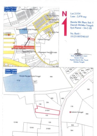 Residential Land For Sale at Melaka Tengah