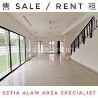Terrace House For Sale at Setia Indah, Setia Alam
