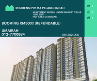 Apartment For Sale at Taman Pelangi Indah, Ulu Tiram