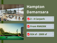 New Launch Property at Hampton Damansara