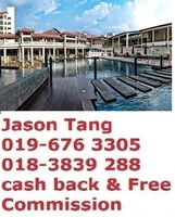 Apartment For Auction at Caribbean Bay Resort, Gambang