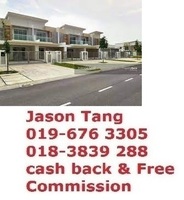 Terrace House For Auction at Aspira Parkhomes, Gelang Patah
