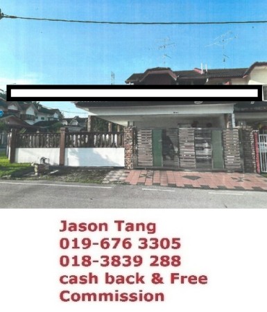 Terrace House For Auction at Bandar Indahpura