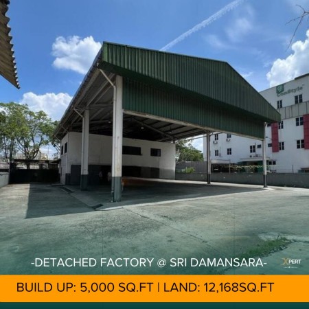 Detached Factory For Sale at Kepong Industrial Park