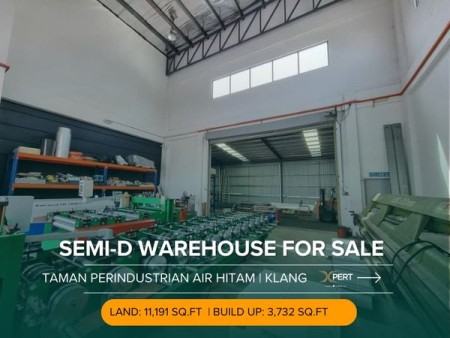 Detached Factory For Sale at Taman Perindustrian Air Hitam