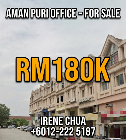 Office For Sale at Desa Aman Puri