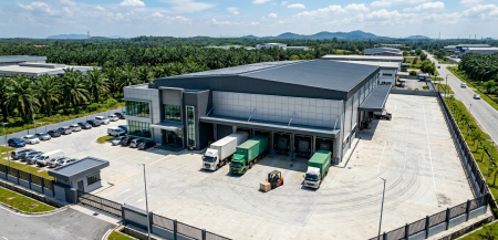 Semi-D Factory For Rent at Kawasan Perindustrian Telok Panglima Garang