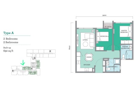 Condo For Rent at Edelweiss SOFO & Serviced Residences