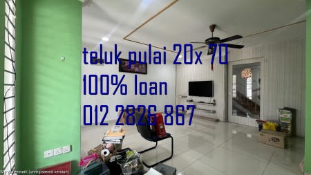 Terrace House For Sale at Teluk Pulai