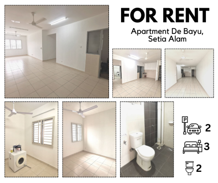 Apartment For Rent at De Bayu Apartment