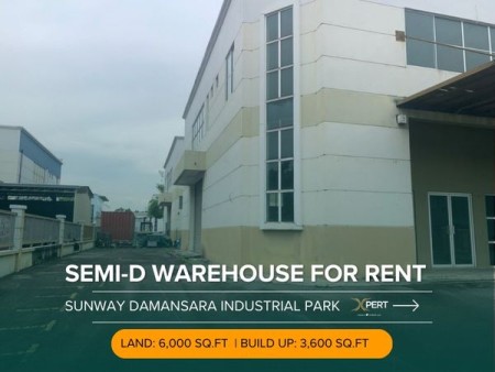 Semi-D Factory For Rent at Surian Industrial Park
