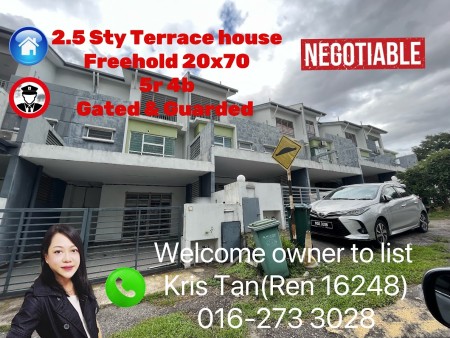 Terrace House For Sale at Taman Sutera Residences