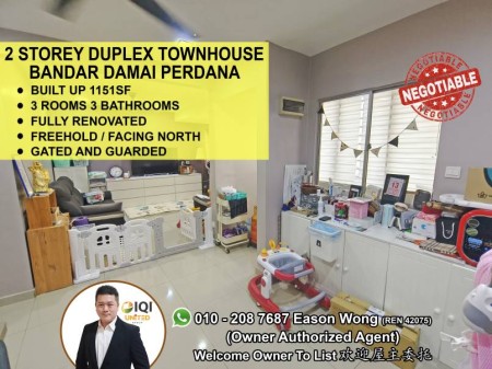 Townhouse For Sale at Bandar Damai Perdana
