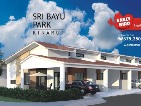 Terrace House For Sale at Kinarut