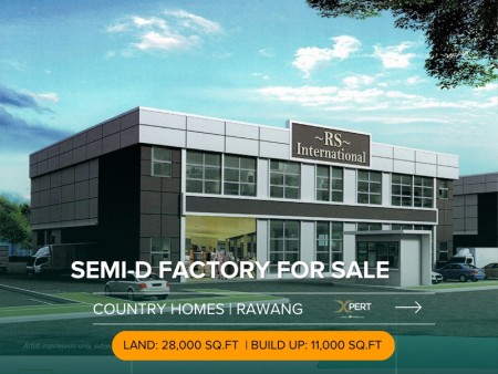 Semi-D Factory For Sale at Bandar Country Homes