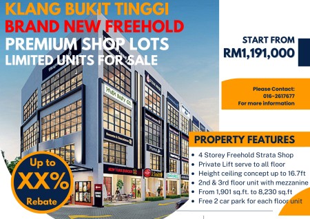 Shop For Sale at Bandar Bukit Tinggi