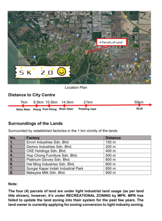 Industrial Land For Sale at Kapar