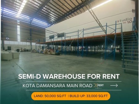 Detached Factory For Rent at Kota Damansara