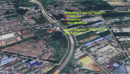 Industrial Land For Sale at Shah Alam