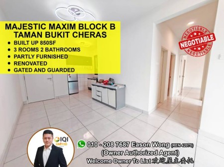 Condo For Rent at Majestic Maxim