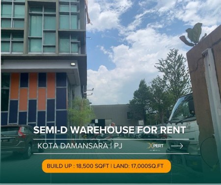 Detached Factory For Rent at Kota Damansara