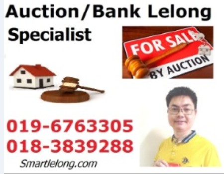 Terrace House For Auction at Taman Gambang Damai