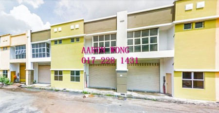 Terrace Factory For Rent at Taman Perindustrian Bukit Kemuning