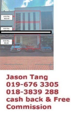 Shop Office For Auction at Danga Bay