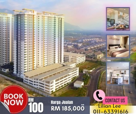 Condo For Sale at Bandar Meru Raya