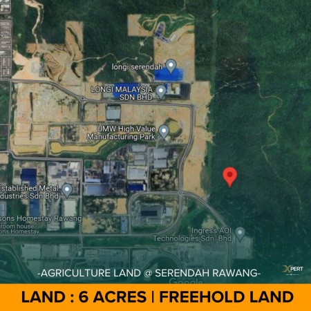 Agriculture Land For Sale at Serendah