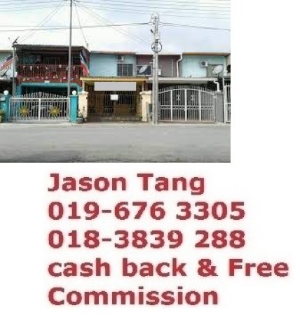 Terrace House For Auction at Lahad Datu