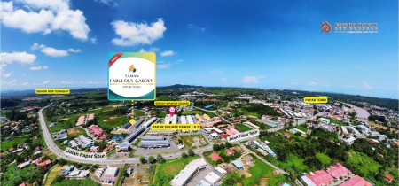 Terrace House For Sale at Taman Fabulous Garden