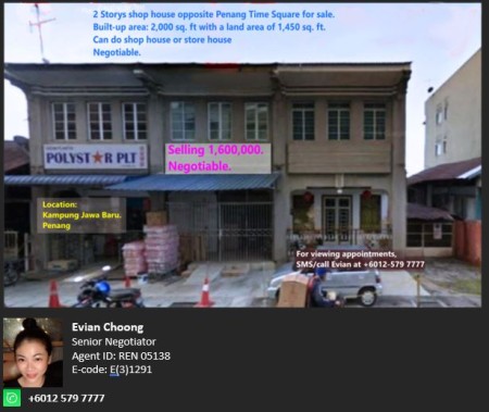 Shop Office For Sale at Georgetown