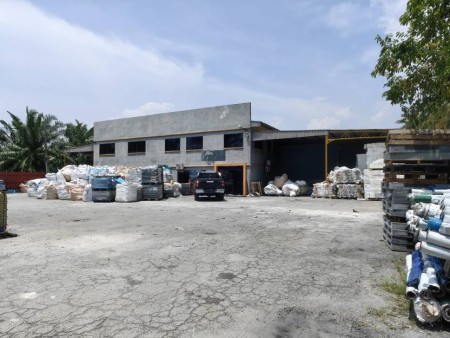 Detached Warehouse For Rent at Kuala Selangor