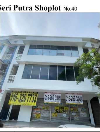 Shop For Rent at Bandar Seri Putra