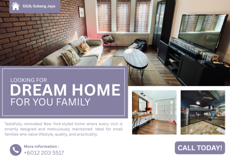 Terrace House For Sale at SS19