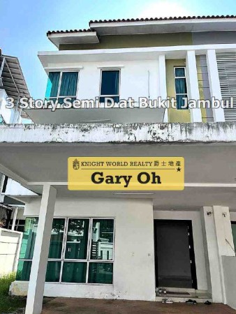 Semi D For Rent at Solok Bukit Jambul