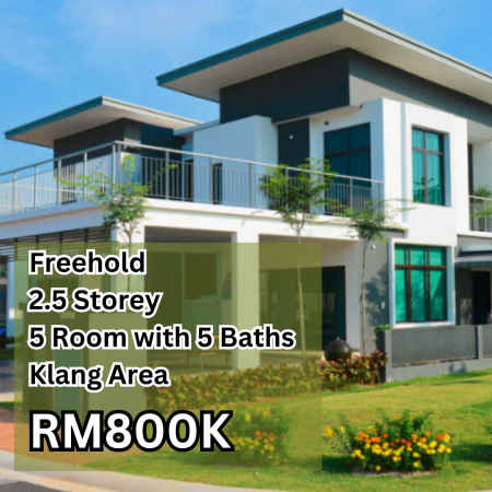 Terrace House For Sale at Teluk Pulai