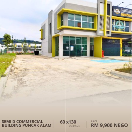 Shop For Sale at Hill park @ Shah Alam North