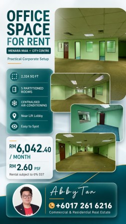 Office For Rent at Menara MAA